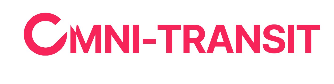 Blue and Orange Modern Logistic Logo